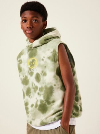 H&M Boys Sleeveless Hoodie