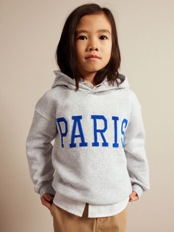 H&M Boys Text-Motif Hoodie