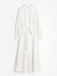 H&M Broderie Anglaise Shirt Dress