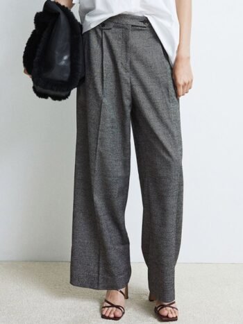 H&M Crease-Leg Trousers