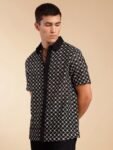 H&M Crochet Short Sleeve Shirt