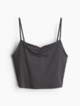 H&M Cropped Strappy Top