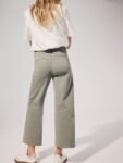 H&M Cropped Twill Trousers