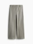 H&M Cropped Twill Trousers