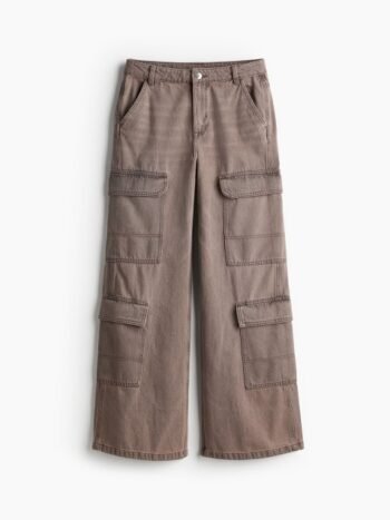 H&M Denim Cargo Trousers