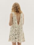 H&M Embellished Fringed A-Line Dress