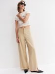H&M Frayed-Edge Trousers