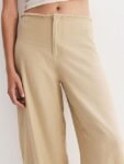 H&M Frayed-Edge Trousers