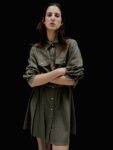 H&M Linen-Blend Shirt Dress