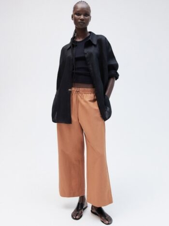 H&M Linen-Blend Trousers