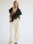 H&M Linen-Blend Trousers