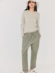 H&M Loose-Fit Linen-blend Joggers