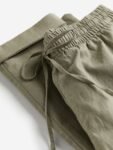 H&M Loose-Fit Linen-blend Joggers