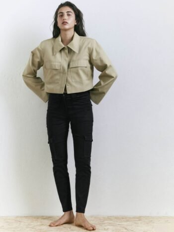 H&M Lyocell-Blend Cargo Trousers