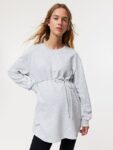 H&M MAMA Tie-Belt Sweatshirt