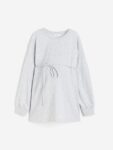 H&M MAMA Tie-Belt Sweatshirt