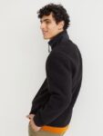 H&M Men Black Regular Fit THERMOLITE Teddy Top