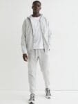 H&M Men Grey Regular Fit Joggers