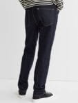 H&M Men Navy Blue Solid Regular Jeans