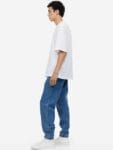 H&M Men Pure Cotton Relaxed Denim Joggers