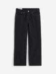 H&M Men Pure Cotton Straight Relaxed High Jeans