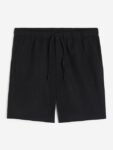 H&M Men Regular Fit Linen-Blend Shorts