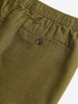 H&M Men Regular Fit Linen-Blend Shorts