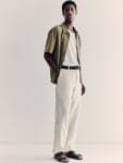 H&M Men Regular Fit Linen Trousers