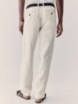 H&M Men Regular Fit Linen Trousers