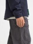 H&M Men Regular Fit Ripstop Cargo Trousers