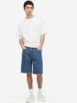 H&M Men Relaxed Denim Shorts