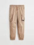 H&M Men Relaxed Fit Cotton Cargo Joggers