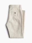 H&M Men Slim Fit Tailored Linen-Blend Trousers