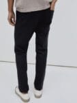 H&M Men Slim Fit Tailored Linen-Blend Trousers