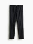 H&M Men Slim Fit Tailored Linen-Blend Trousers