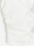 H&M Open-Backed Gathered Top