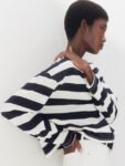 H&M Oversized Boat-Neck Top