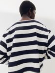 H&M Oversized Boat-Neck Top