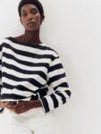 H&M Oversized Boat-Neck Top