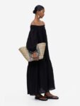 H&M Oversized Off-The-Shoulder Dress