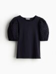 H&M Puff-Sleeved Top