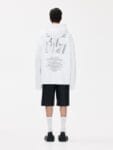 H&M Pure Cotton Oversized Printed Hoodie