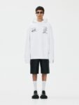 H&M Pure Cotton Oversized Printed Hoodie