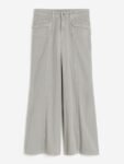 H&M Pure Cotton Wide Twill Trousers
