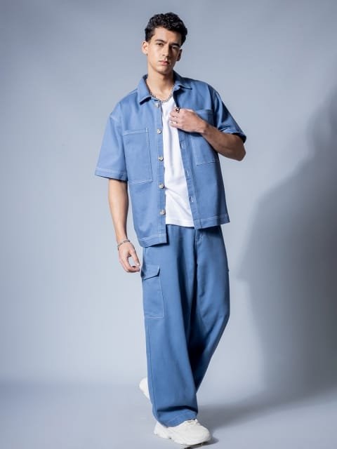 H&M Relaxed Fit Cotton Trouser