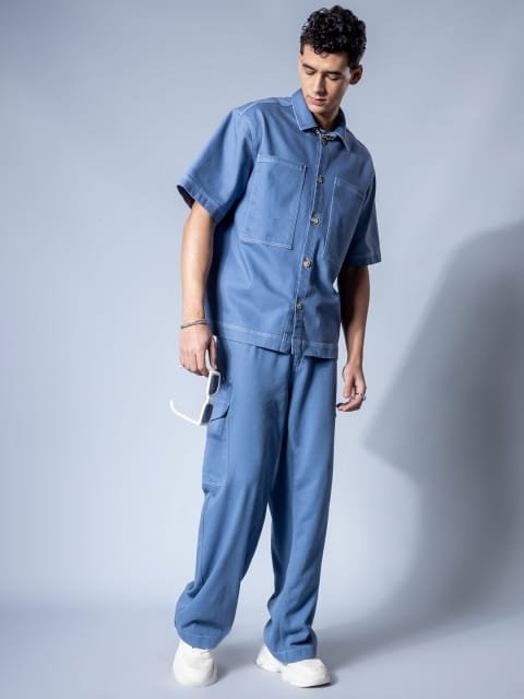 H&M Relaxed Fit Cotton Trouser