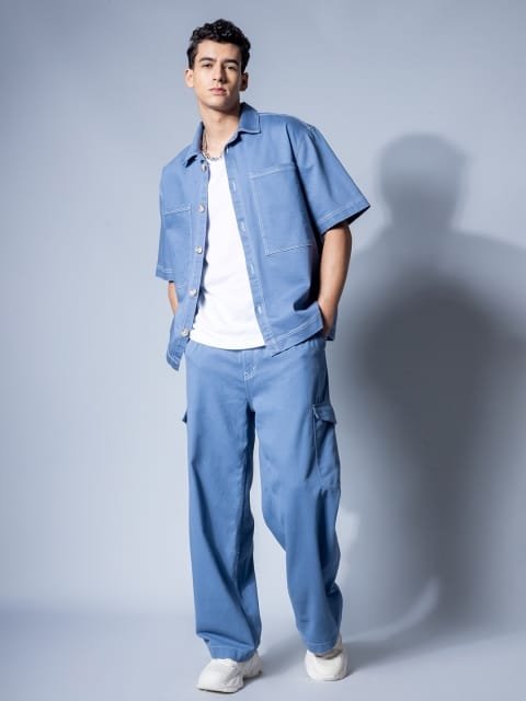 H&M Relaxed Fit Cotton Trouser