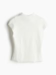 H&M Ribbed Turtleneck Tops
