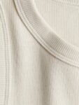 H&M Round Neck Ribbed Vest Top