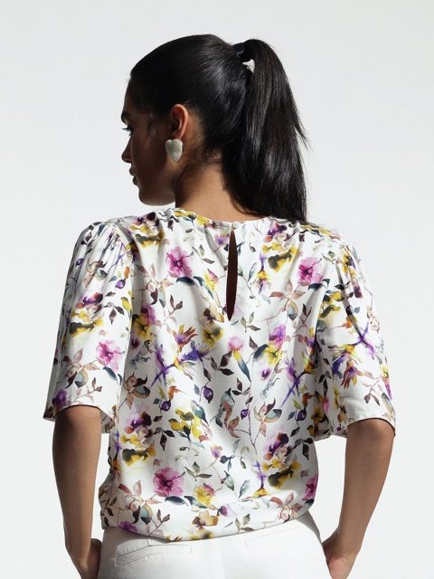 H&M Ruched Waisted Top